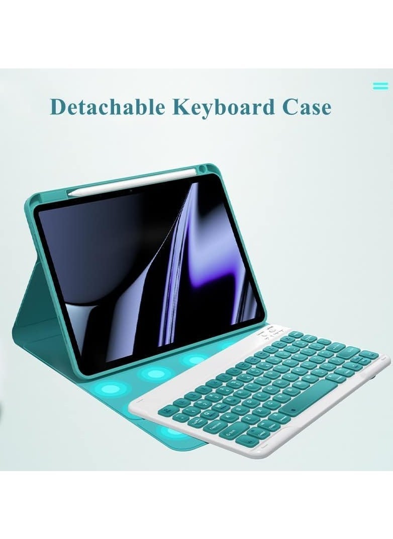 ELTRAZONE ELTERAZONE Keyboard Case for iPad 10.2" 9th 8th 7th Generation, Magnetically Wireless Keyboard with Pencil Holder for 10.2 Inch iPad 9/iPad8/iPad7/iPad Air 10.5"(3rd Gen)/iPad Pro 10.5 inch,Balck - Image 4