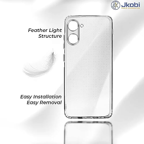 Jkobi Back Cover for Realme 10 (Silicone Clear Case with Camera Protection | Soft and Flexible | Transparent) - Image 2