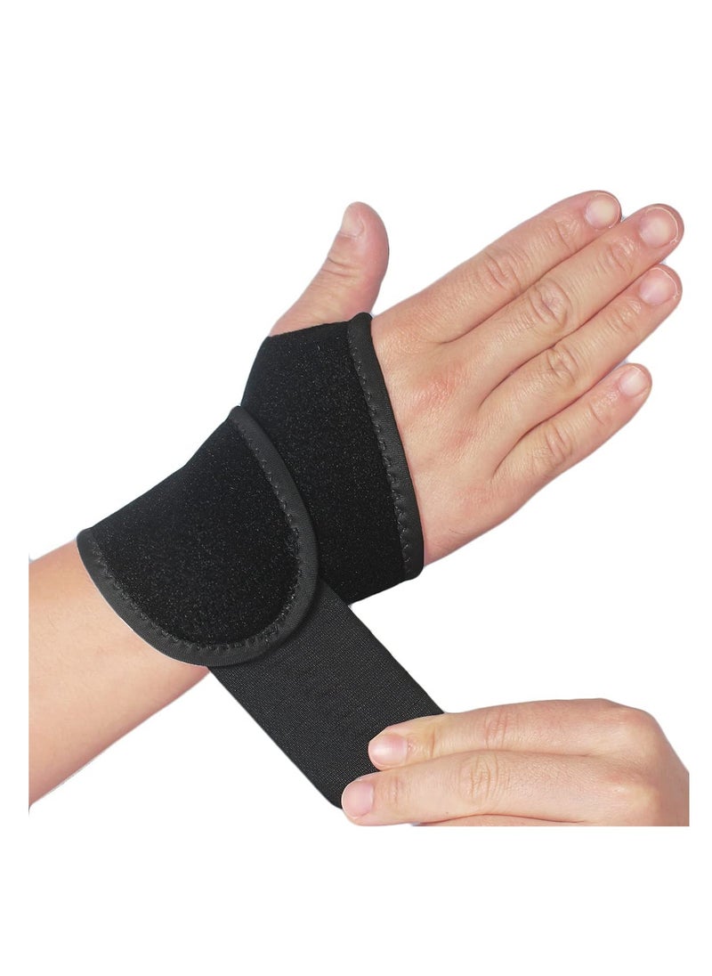Generic Wrist Brace for Carpal Tunnel - Arabest 2 Pack Adjustable Wrist Wrap for Men and Women, Wrist Support for Sports Protecting, Tendonitis Pain Relief, Carpal Tunnel, Arthritis  - Image 2