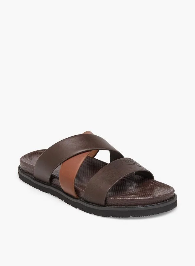 دوتشيني Men Textured Comfort Sandals