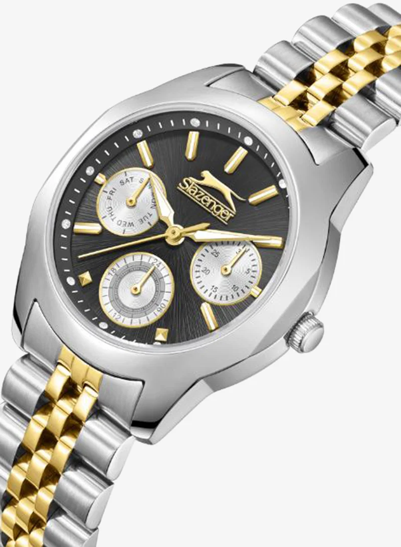 Slazenger Women's Metal Multi Function Watch SL.9.2408.4.03 - 33 mm