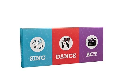 Plearn Pieces Sing Dance Act The Performance Party Game 3 Players School Games Family Games Stocking Stuffers Birthday Gift - Image 5