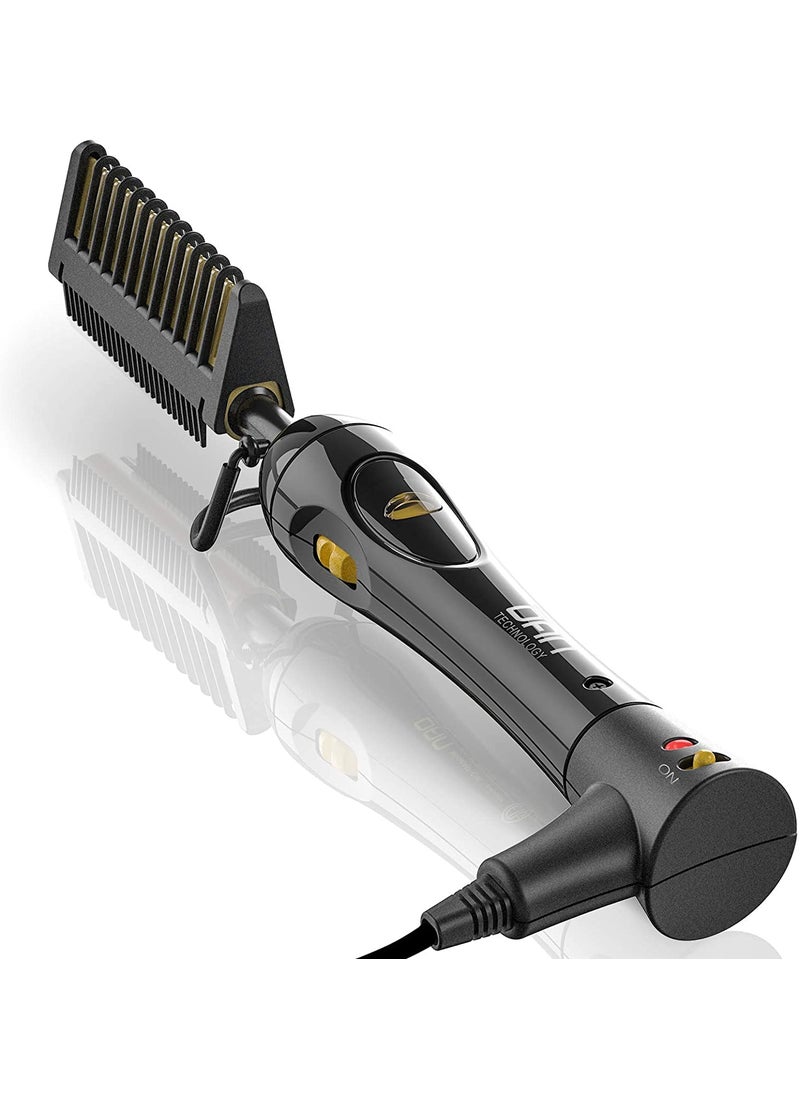 DAN Technology - Dan Technology 500 hot Comb60 Min AutoOff Hair Straightener Comb7 Temperatures Adjustable Ceramic hot CombElectric Pressing Comb for Black HairProfessional hot Combs for Natural Black Hair - Image 1