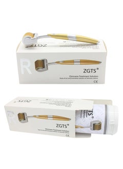 ZGTS Titanium Derma Roller for Skin Care, 192 Micro Needles Derma Skin Roller, 0.75mm Alloy Needles Titanium Roller Facial Treatment Skin Roller for Hair Loss, Wrinkles, Scars, Anti-aging, Stretch Marks  - Image 4