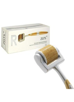 ZGTS Titanium Derma Roller for Skin Care, 192 Micro Needles Derma Skin Roller, 0.75mm Alloy Needles Titanium Roller Facial Treatment Skin Roller for Hair Loss, Wrinkles, Scars, Anti-aging, Stretch Marks  - Image 5