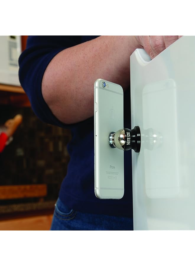 NITE IZE Original Steelie Magnetic Mount Magnetically Attaches To Metal Surfaces And To Steelie Phone + Tablet Sockets - Image 4