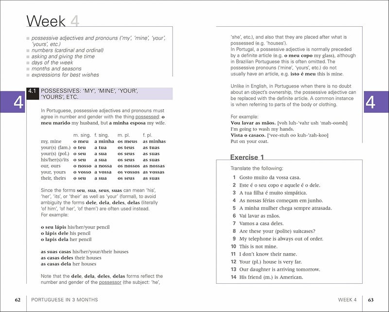 Portuguese In 3 Months With Free Audio App Your Essential Guide To Understanding And Speaking Portu - Image 4