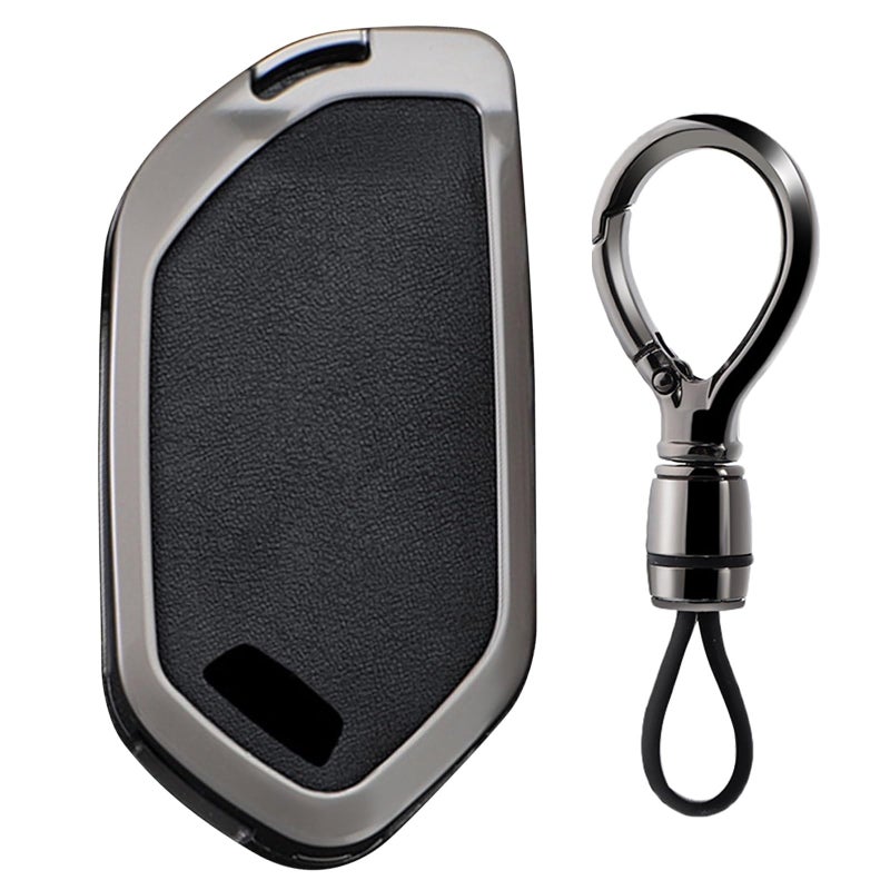 Ysbxitu 56789 Buttons Key Fob Cover Keychain Fit for Kia Key Shell Case Fit for Kia Telluride EV9 Picanto GT Line Sorento MQ4 Sportage Carens Carnival KX3 Seltos KX5 All New K5 Key SleeveB Black - Image 2