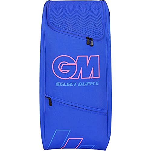 GM Cricket Select Duffle Volume Bat Equipment Kit Bag, Large, Blue - Image 1