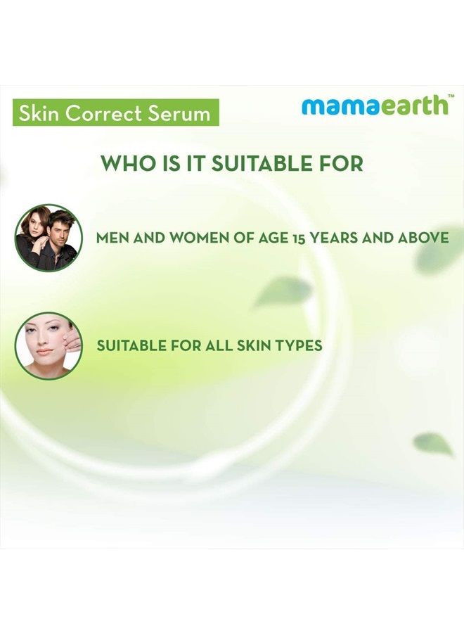 Mamaearth Mamaearth Skin Correct Face Serum Acne Scars removal cream with Niacinamide and Ginger Extract - 30 ml - Image 4