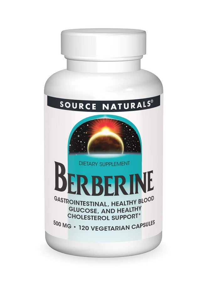 Source Naturals كبسولات الخضار بيربرين من سورس ناتشورالز، لدعم الجهاز الهضمي* - 120 كبسولة نباتية - Image 1