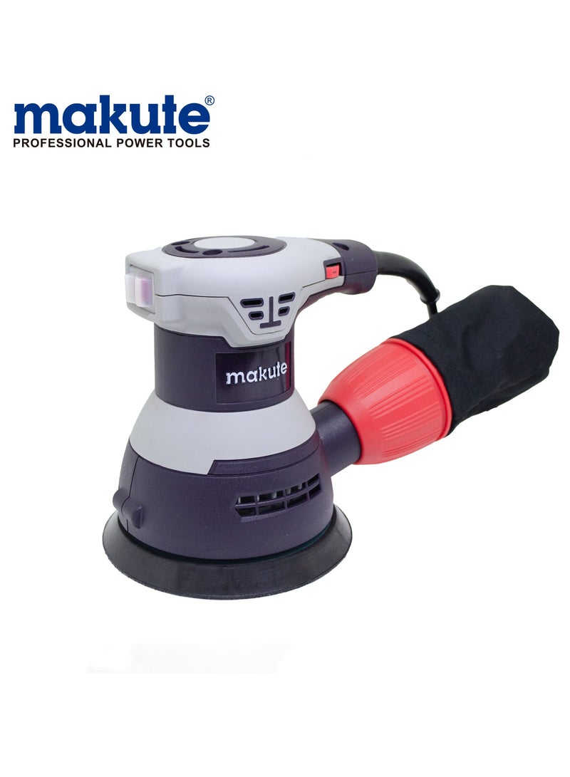 makute High-Performance 350W Orbital Sander with Efficient Ideal For Paint/Varnish/Cleaning Glass/Removing Rust (OS005) - Image 3