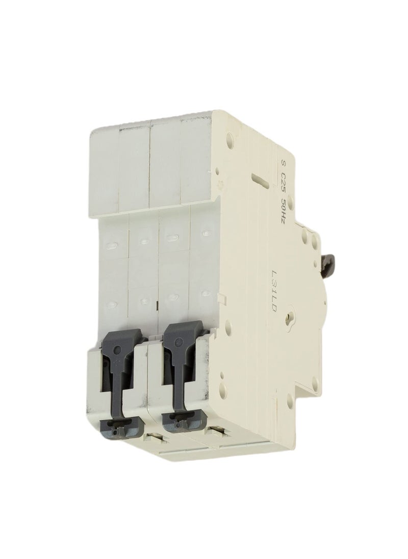 Salzer SALZER Protection Devices for Home and Office Double Pole 63A MCB CCurve 10kA ISI Rated 240415 V AC White Pack of 1 Nos  - Image 3