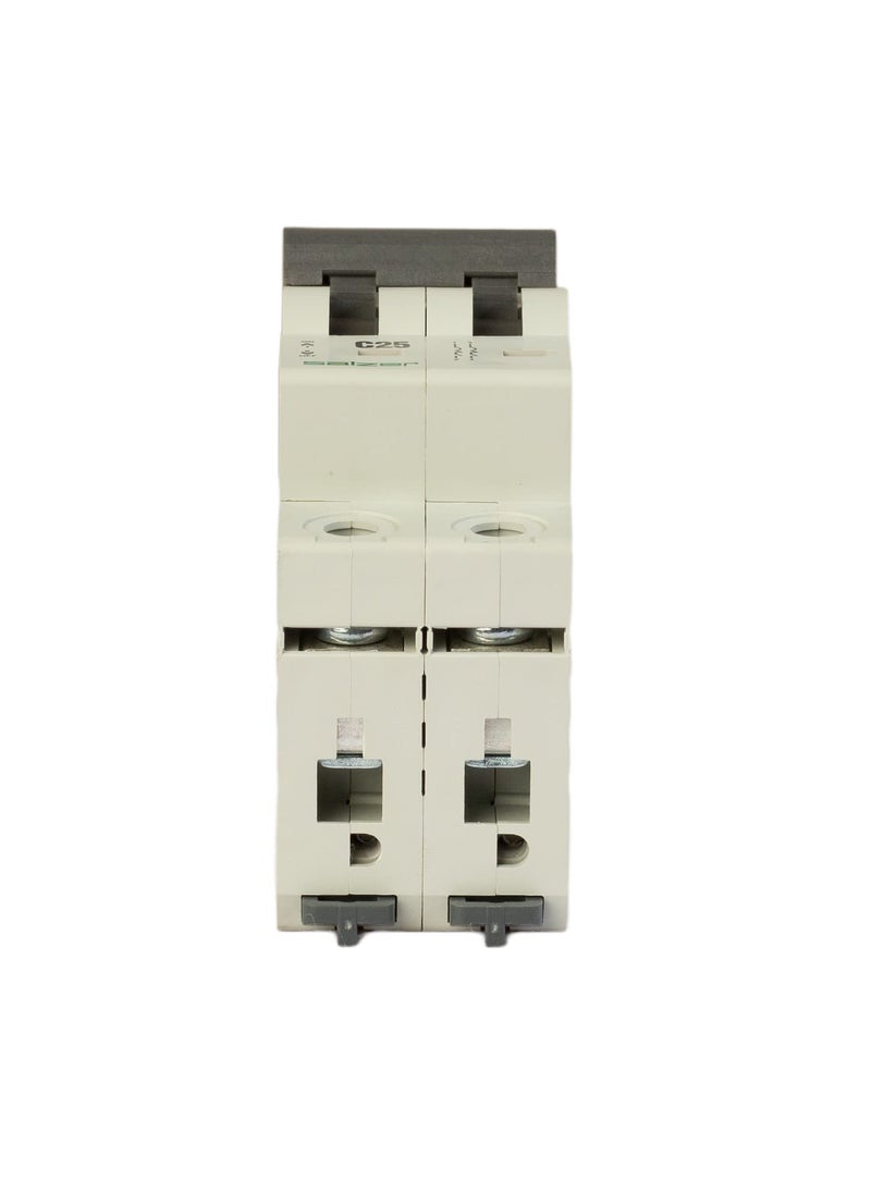 Salzer SALZER Protection Devices for Home and Office Double Pole 63A MCB CCurve 10kA ISI Rated 240415 V AC White Pack of 1 Nos  - Image 5