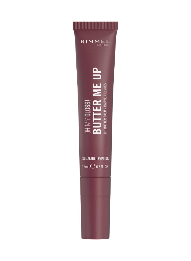 RIMMEL LONDON Oh My Gloss Butter Me Up Lip Butter Balm - 003 - Mellow Mocha, 15ml  - Image 2