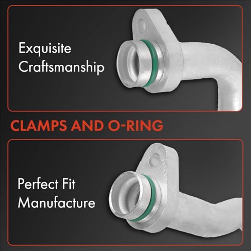 A-Premium مجموعة خرطوم سحب مكيف A-Premium متوافقة مع نيسان ألتيما 2015 2016 2017 2018، 3.5L، من الضاغط إلى المبخر - Image 3