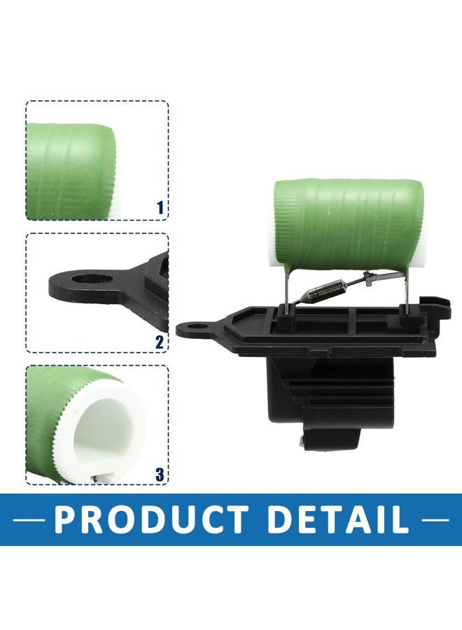 A ABSOPRO Front Right Engine Cooling Fan Resistor Motor Relay 68054677AA for Dodge Journey 2009-2018 Plastic Black Green - Image 4