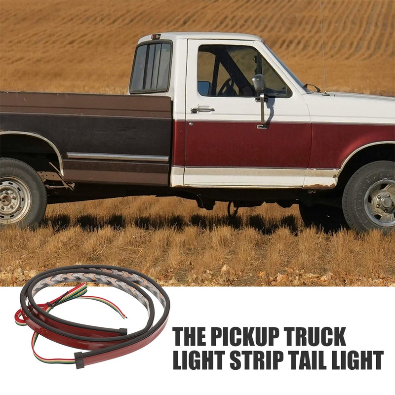 Truck Running Light Turn Signal Light Warning Light Pickup Running Light Strip 12V-24V - Image 5
