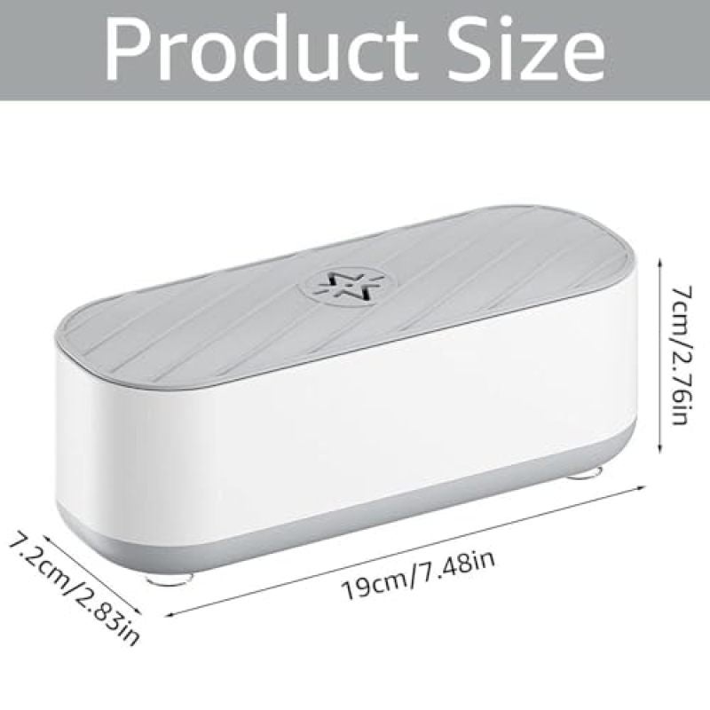 Ultrasonic Jewelry Cleaner, Professional Portable Sonic Jewelry Cleaner, Mini Jewelry Cleaner Ultrasonic Machine for Cleaning Rings Glasses Coins Necklaces Makeup Brushes - Image 5