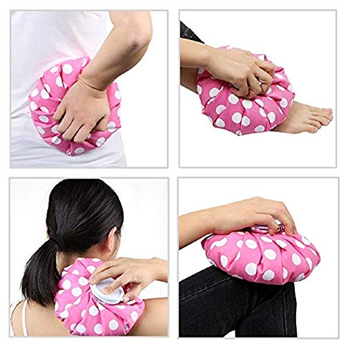 TAGPR 2 PCS hot water bag for pain relief hot bag for pain relief ice pack heating pad heat pad hot pack ice bag for knee neck back muscle pain relief (Pack of 2 | Hot/cold pack 9 inch) - Image 4