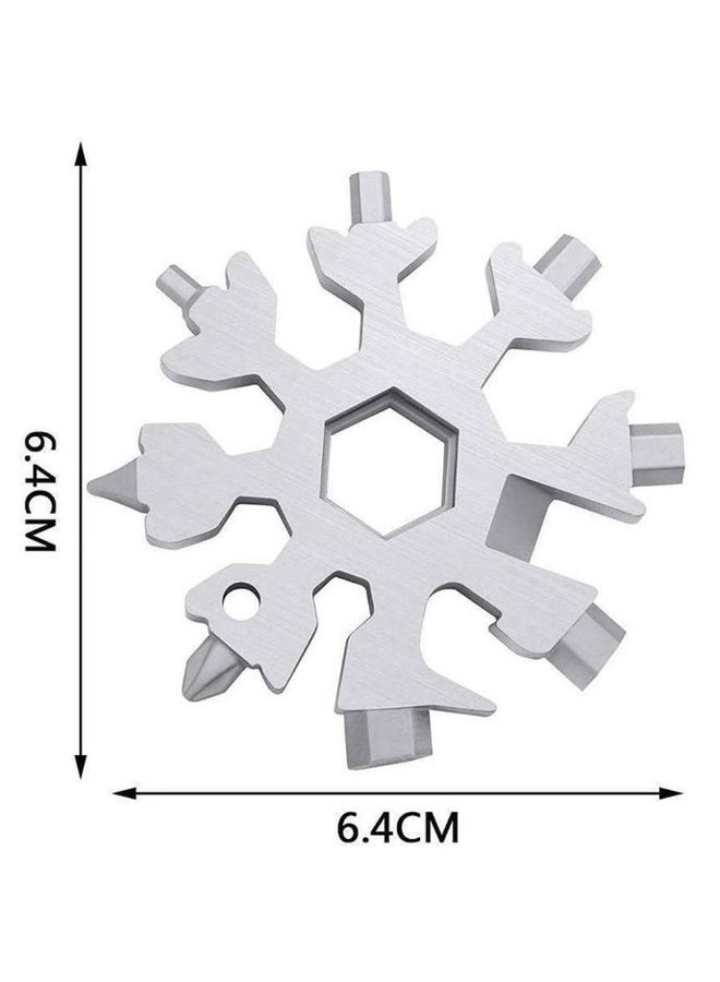 18-in-1 Multifunctional Wrench and Screwdriver -  Made of Stainless Steel - For Home and Travel / Model SPS10 - Image 3