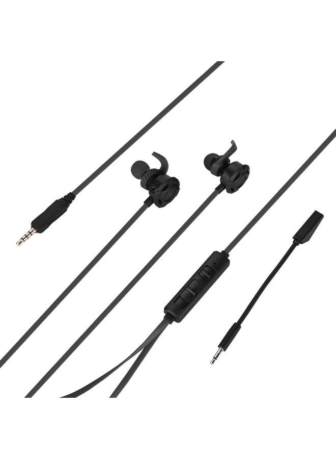 PLEXTONE G30 PC Stereo Bass In-ear Headphones Gaming Headset With Microphone (Black)