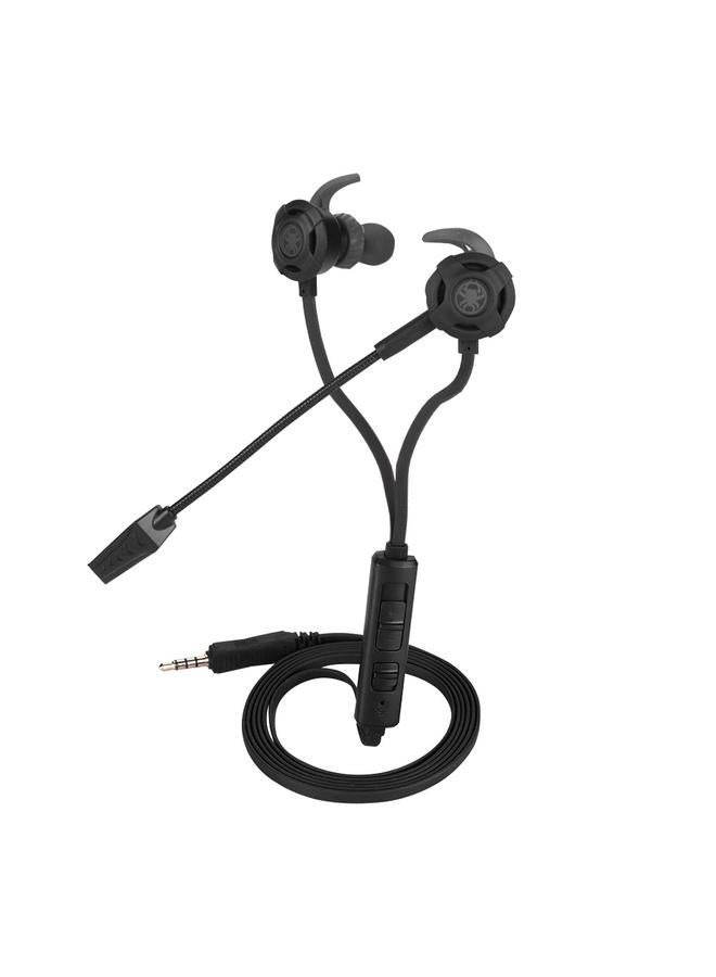 PLEXTONE G30 PC Stereo Bass In-ear Headphones Gaming Headset With Microphone (Black)