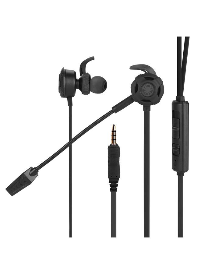 PLEXTONE G30 PC Stereo Bass In-ear Headphones Gaming Headset With Microphone (Black)