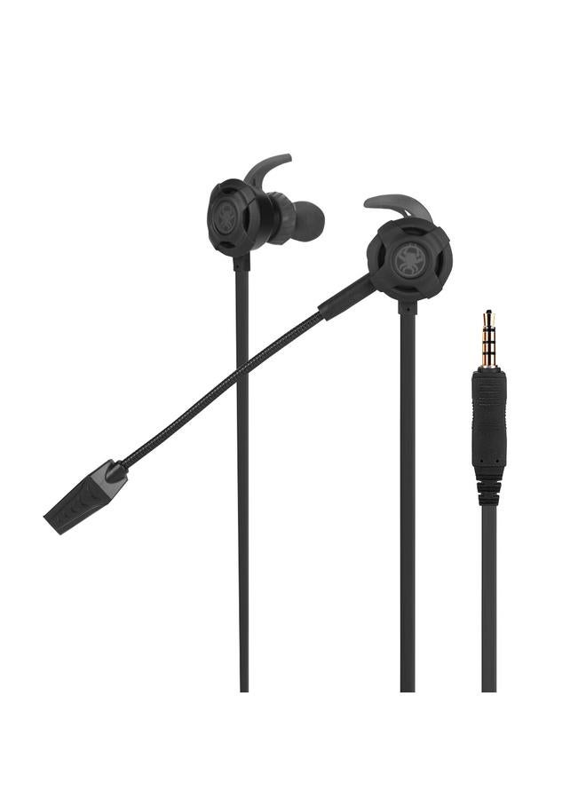 PLEXTONE G30 PC Stereo Bass In-ear Headphones Gaming Headset With Microphone (Black)
