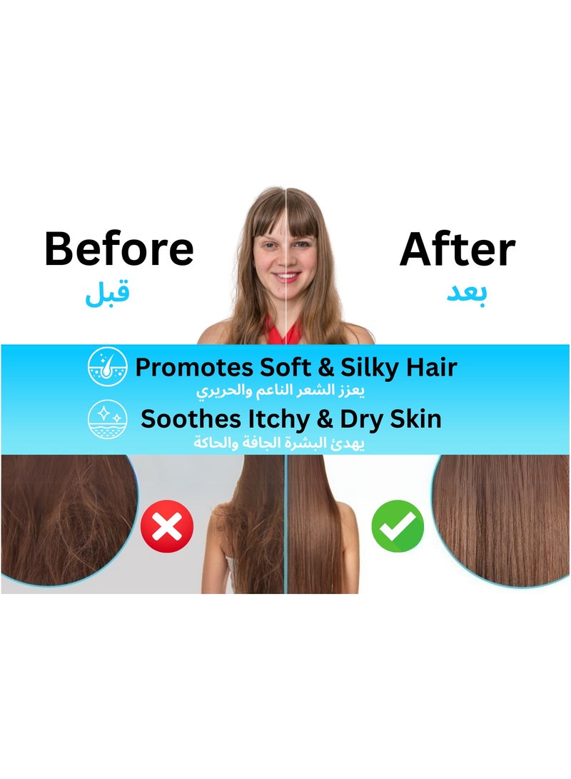 سايكون فلتر الدش - رأس الدش المحمول - وضع رش عالي الضغط 5 مع فلتر منقي مياه يصل إلى 15 مرحلة للمياه العسرة - يزيل الكلور والملوثات الضارة - يمنع تساقط الشعر ويرطب البشرة - Image 4