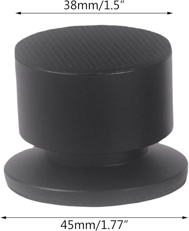 Black Shockproof Isolation Feet Stand Pad Kit for Subwoofer Amplifier CD Player - Image 4