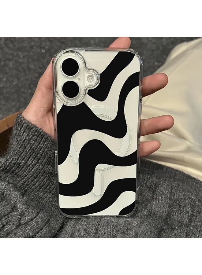 Transparent Magnetic Phone Case For IPhone 14 Wireless Charging Compatible Drop Resistant - Image 2