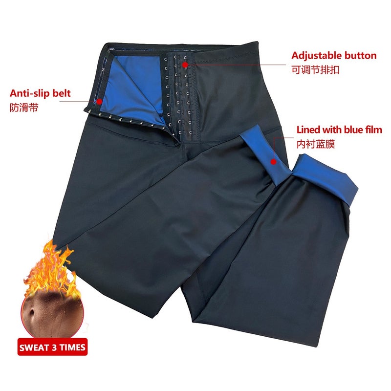 2021 free size Sports Women''s moisture wicking black high waist breasted sweat pants sports fitness sweat pants in stock - Image 4
