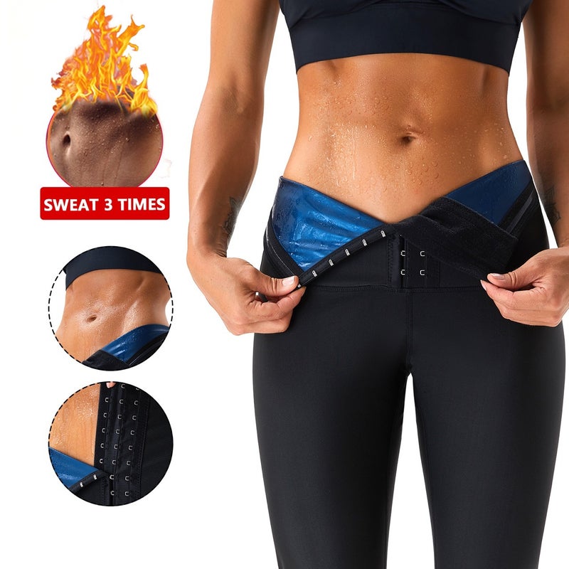 2021 free size Sports Women''s moisture wicking black high waist breasted sweat pants sports fitness sweat pants in stock - Image 1