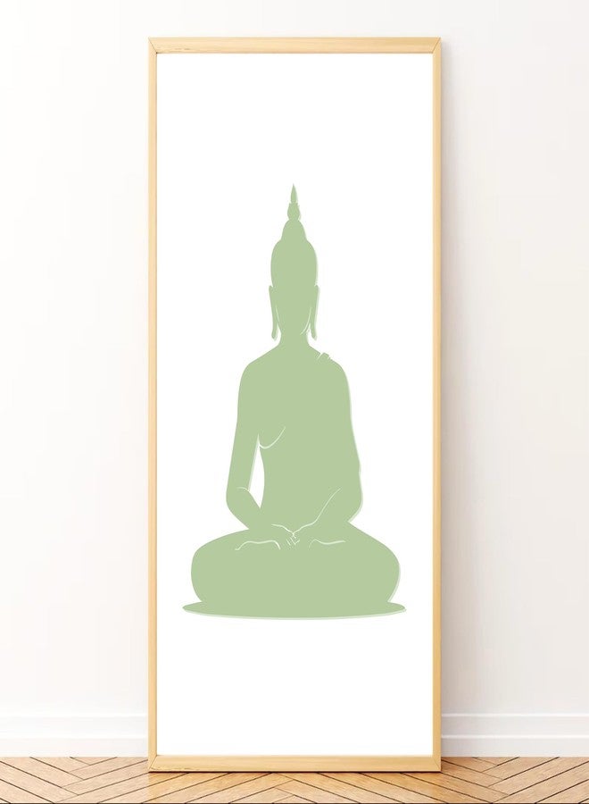 Gamya Spiritual Big Aesthetic Framed Meditation Affirmation Motivational Posters For Living Room, Bedroom Office Wall Decor, Dopamine art/Girls Boys Gift Item (13x19 Inches) (Meditation Trio (B)) - Image 4