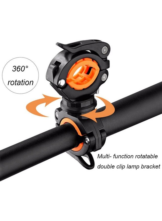 Linist 360 Rotation Cycling Light Holder Bicycle Flashlight Bracket Grip Bicycle LED Lamp Stand MTB Torch Clamp Clip Mount - Image 4