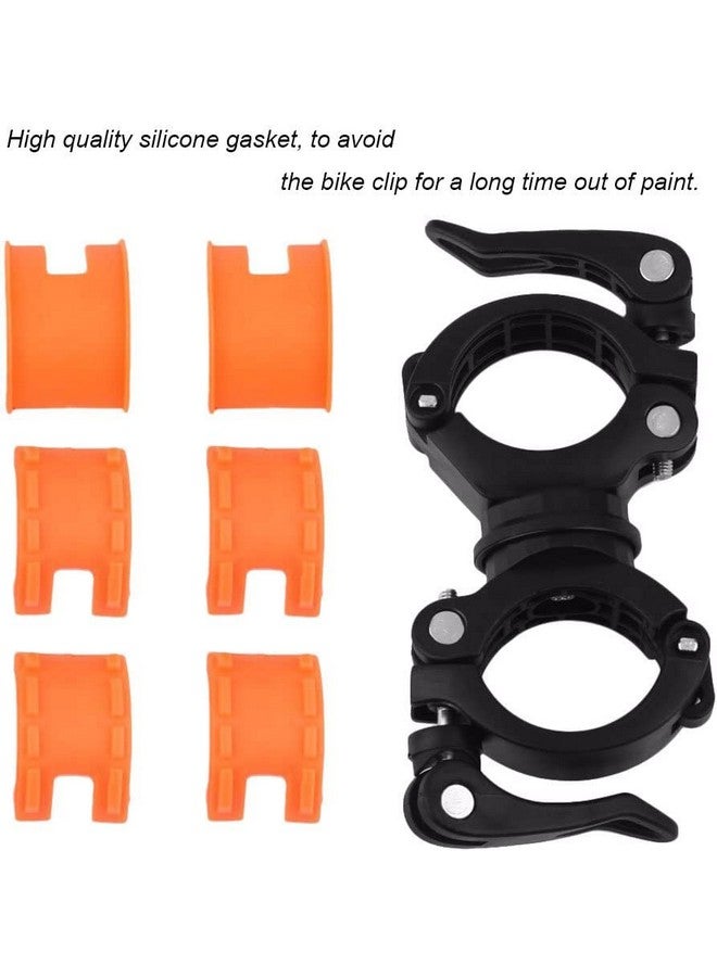 Linist 360 Rotation Cycling Light Holder Bicycle Flashlight Bracket Grip Bicycle LED Lamp Stand MTB Torch Clamp Clip Mount - Image 3