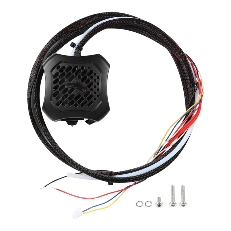 مجموعة المضاغط المُتركيبة بالكامل لـ Ender 3 V2 مع الجوارح السيليكونية وأنبوب 0.4 مم، نظام تسخين وتبريد فعال، تقييم آلة الطباعة ثلاثية الأبعاد، متوافق مع طابعة الطباعة ثلاثية الأبعاد Ender-3 V2 - Image 1