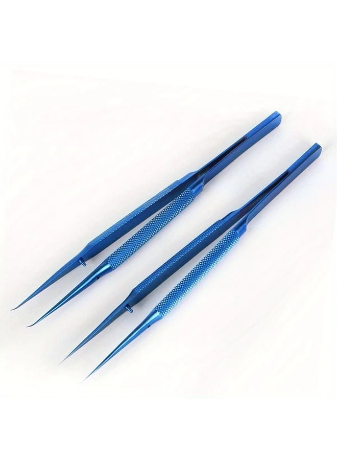 Straight Precision Titanium Alloy Tweezers Professional Repair Antimagnetic Electronics Forceps - Image 3