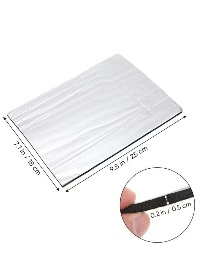 30Pcs Cars Rubber Heat Shield Automotive Insulation Mat Noise Insulation Hood Insulation Film Automatic Silencer - Image 2