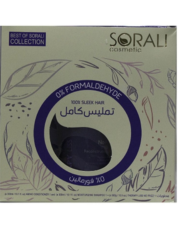 سورالي - مجموعة العناية اليومية لعلاج وفرد الشعر عبوة من 3 قطع 1x300 - Image 1