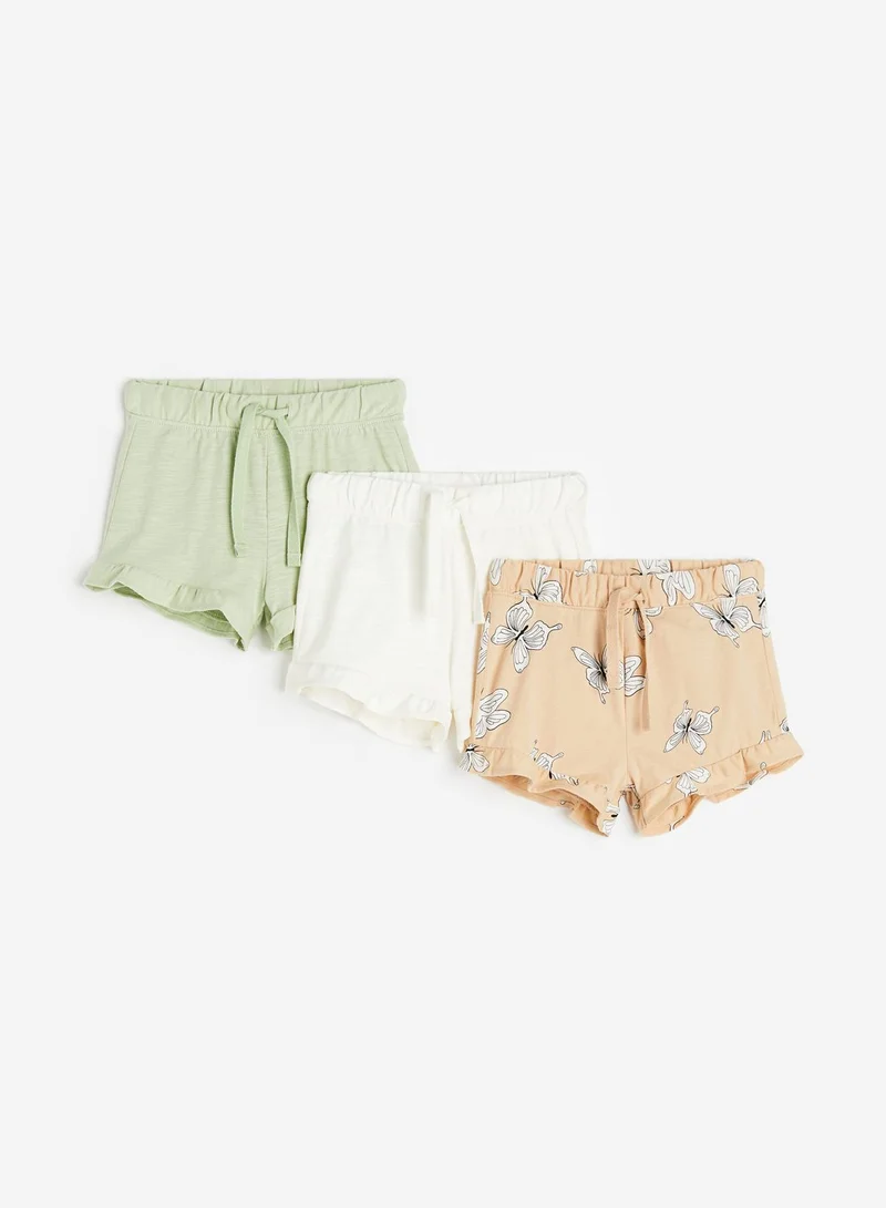 H&M Kids 3 Pack Assorted Shorts