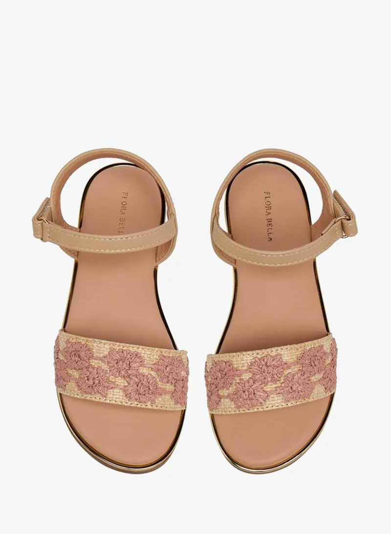 Flora Bella By Shoexpress Flora Bella Girls Hook And Loop Closure Sandals