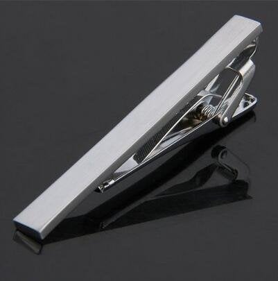 erioctry Men's Tie Clip Stainless Steel Metal Simple Necktie Tie Bar Clasp Clip Clamp Pins Sliver Color For Men Business&Party Wedding Best Gift - Image 5