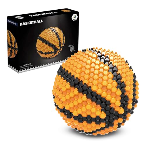 KADELE Basketball Building Block Set Adults challenging STEM Block Decorations Miniature 3D Educational Toys for Ages 14 15 16 and Above 579 Pieces - Image 1