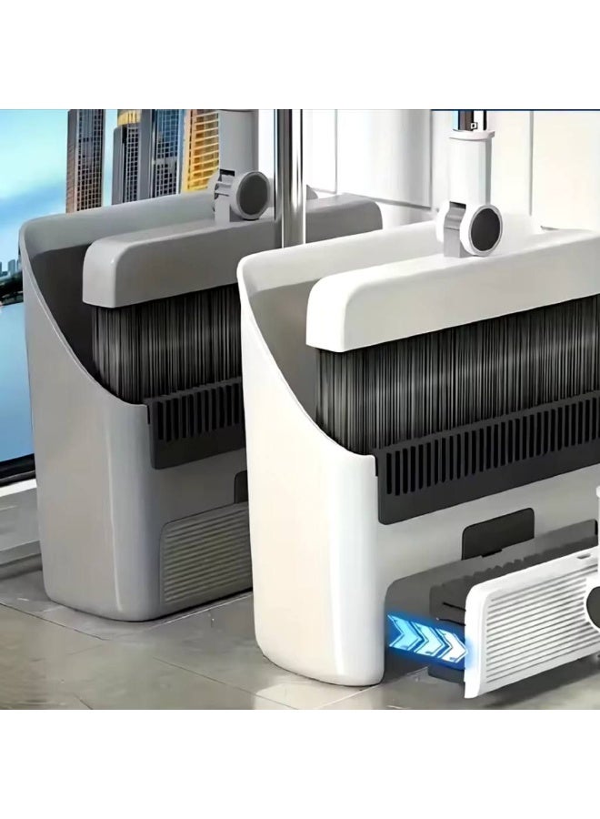 3-in-1 Dustpan, Broom, and Brush - Image 2