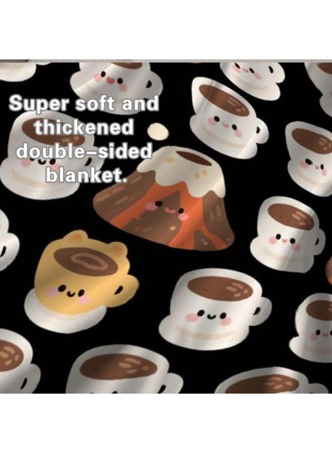 general Baby and children's cartoon flannel thin blanket (warm and comfortable, suitable for sleep, game use) 70cm*100cm - Image 4