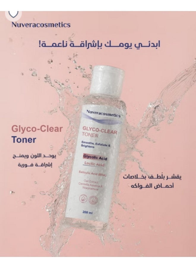 NuveraCosmetics Noveracosmetics Glyco-Clear Toner 200ml - Image 3