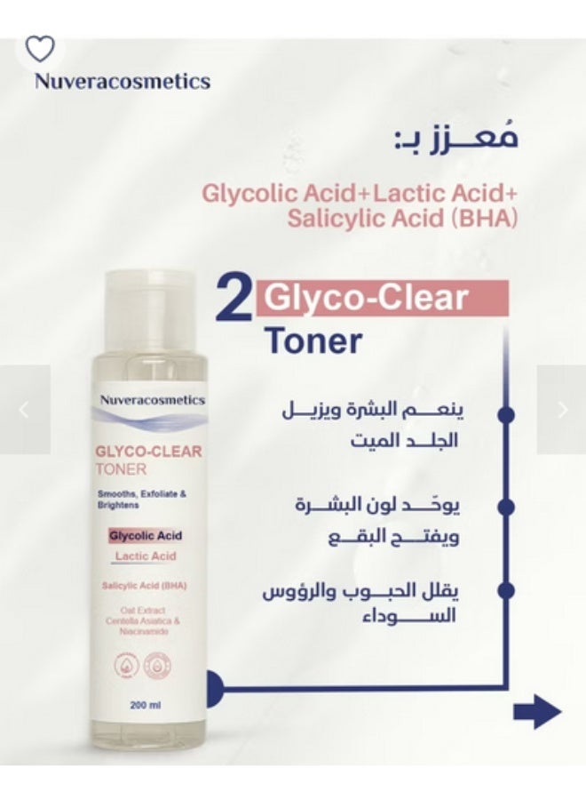 NuveraCosmetics Noveracosmetics Glyco-Clear Toner 200ml - Image 2