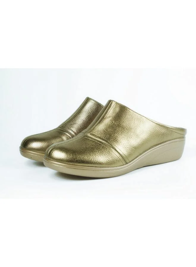 ZAYNA 092-3181 Zayna Ladies Casual Slides 2418-30 Bronze